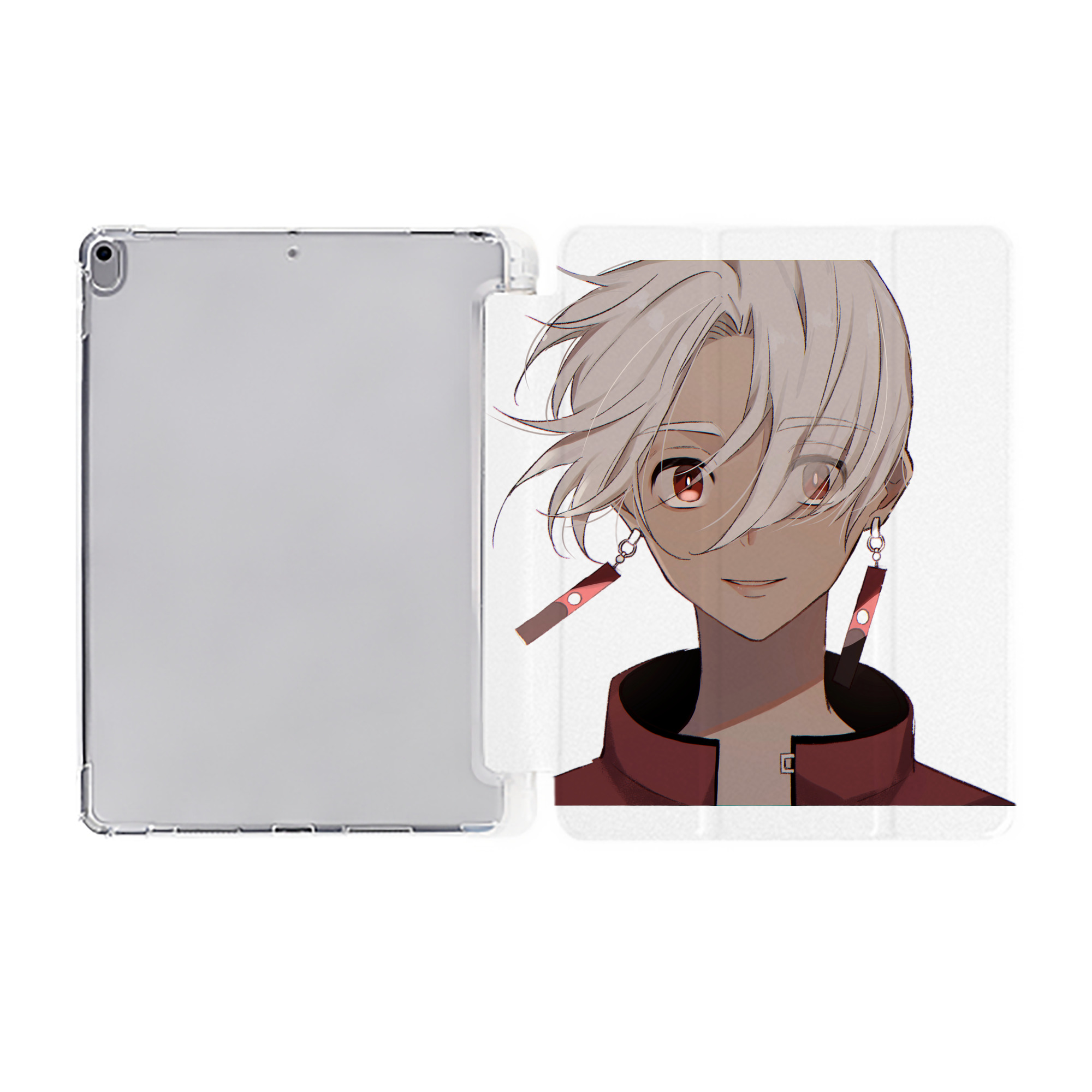 （画像用） 東京リベンジャーズ Tokyo Revengers IPad ケース ペン収納付き 三つ折りスタンド PUレザー×シリコン 対応機種9.5/10.5/10.9インチ